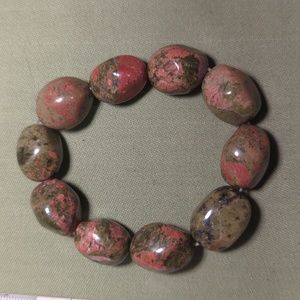 Vintage Large Beaded Bracelet